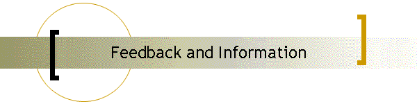 Feedback and Information